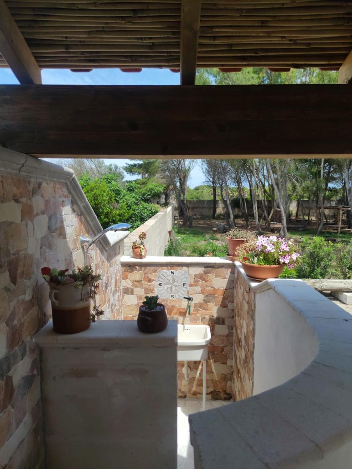 Ferienwohnung Poesia Del Salento Roca Exterior foto